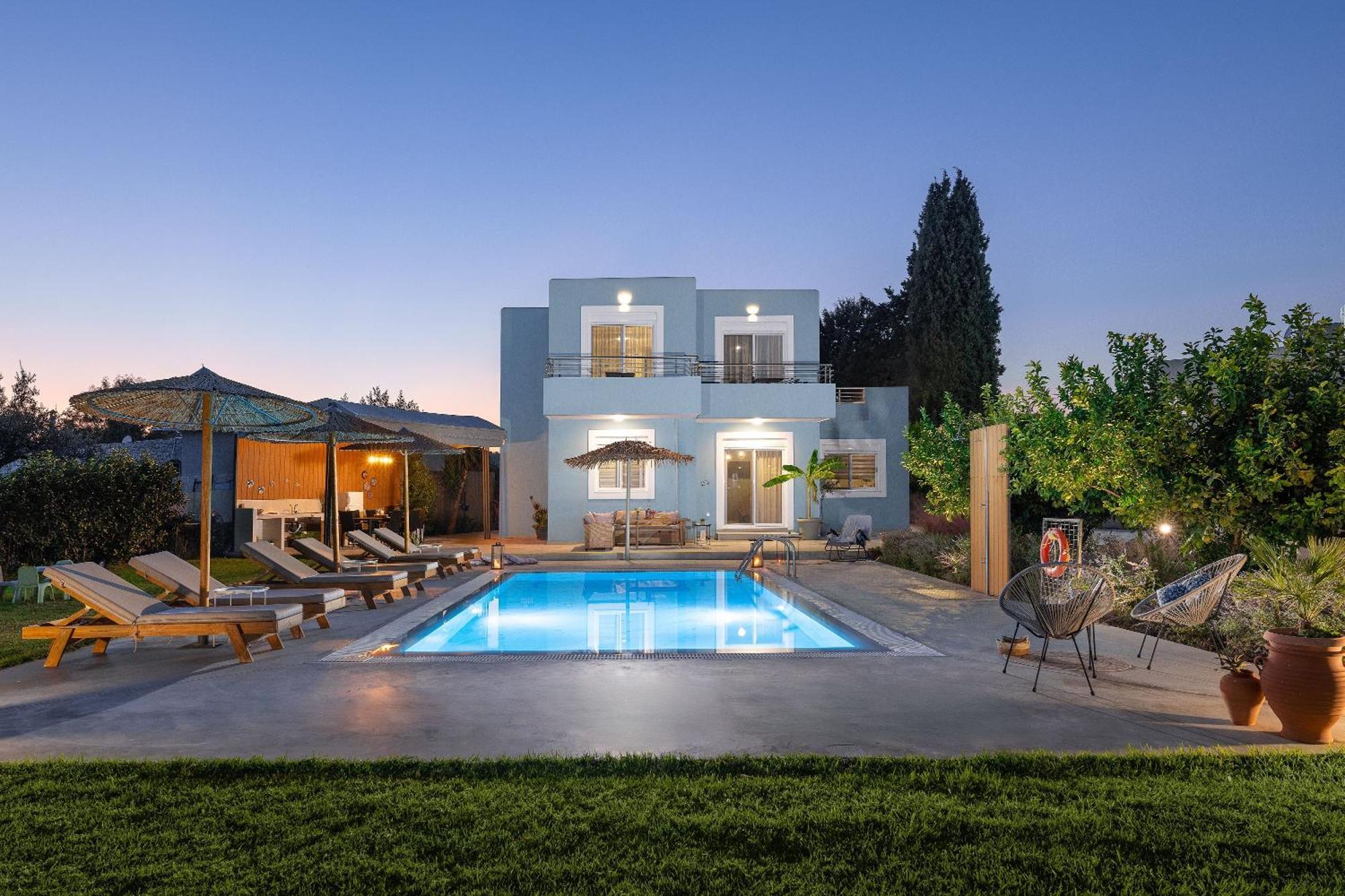 Ethria Pool Villa With Heated Jacuzzi Afando Esterno foto