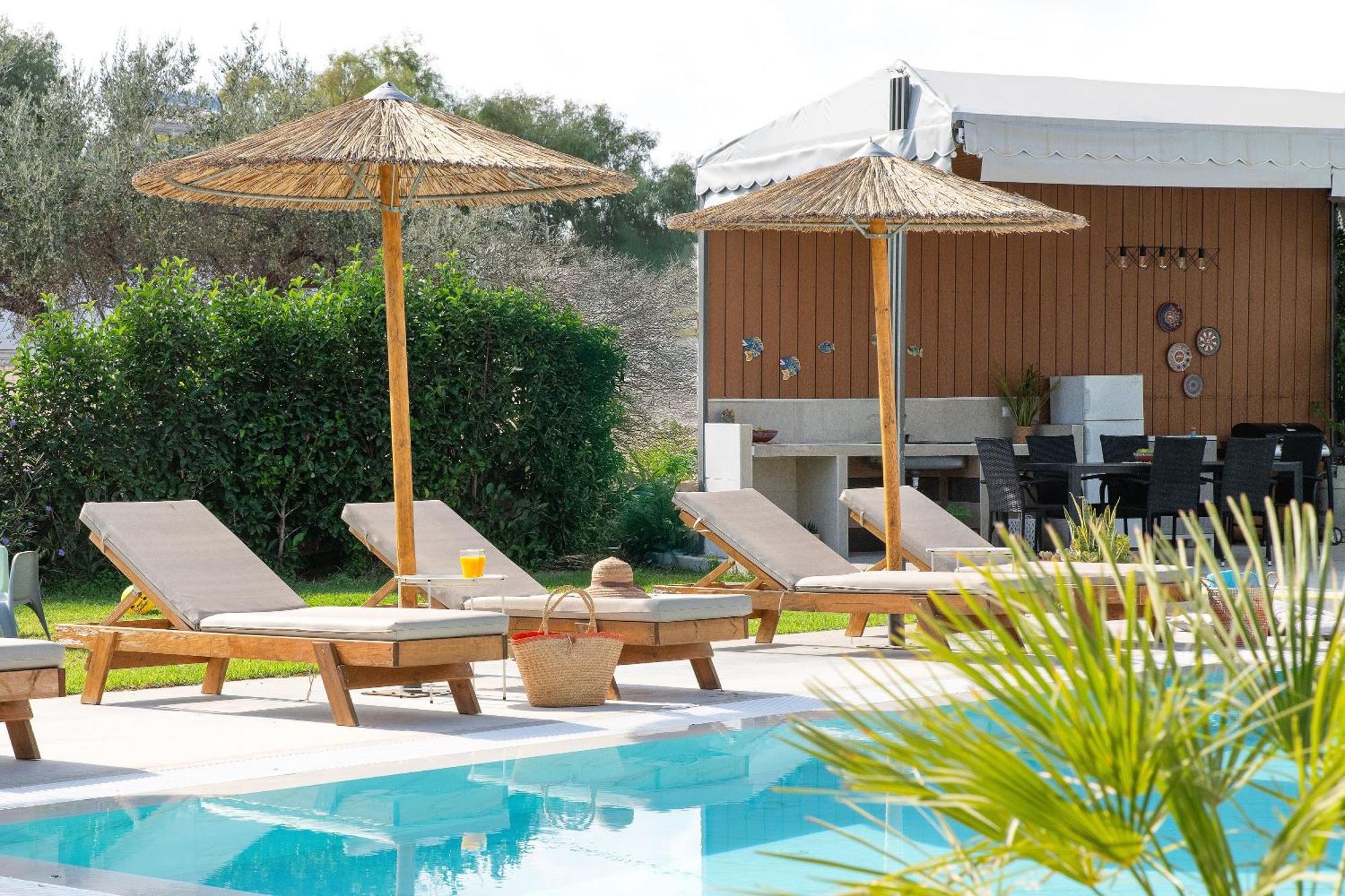 Ethria Pool Villa With Heated Jacuzzi Afando Esterno foto