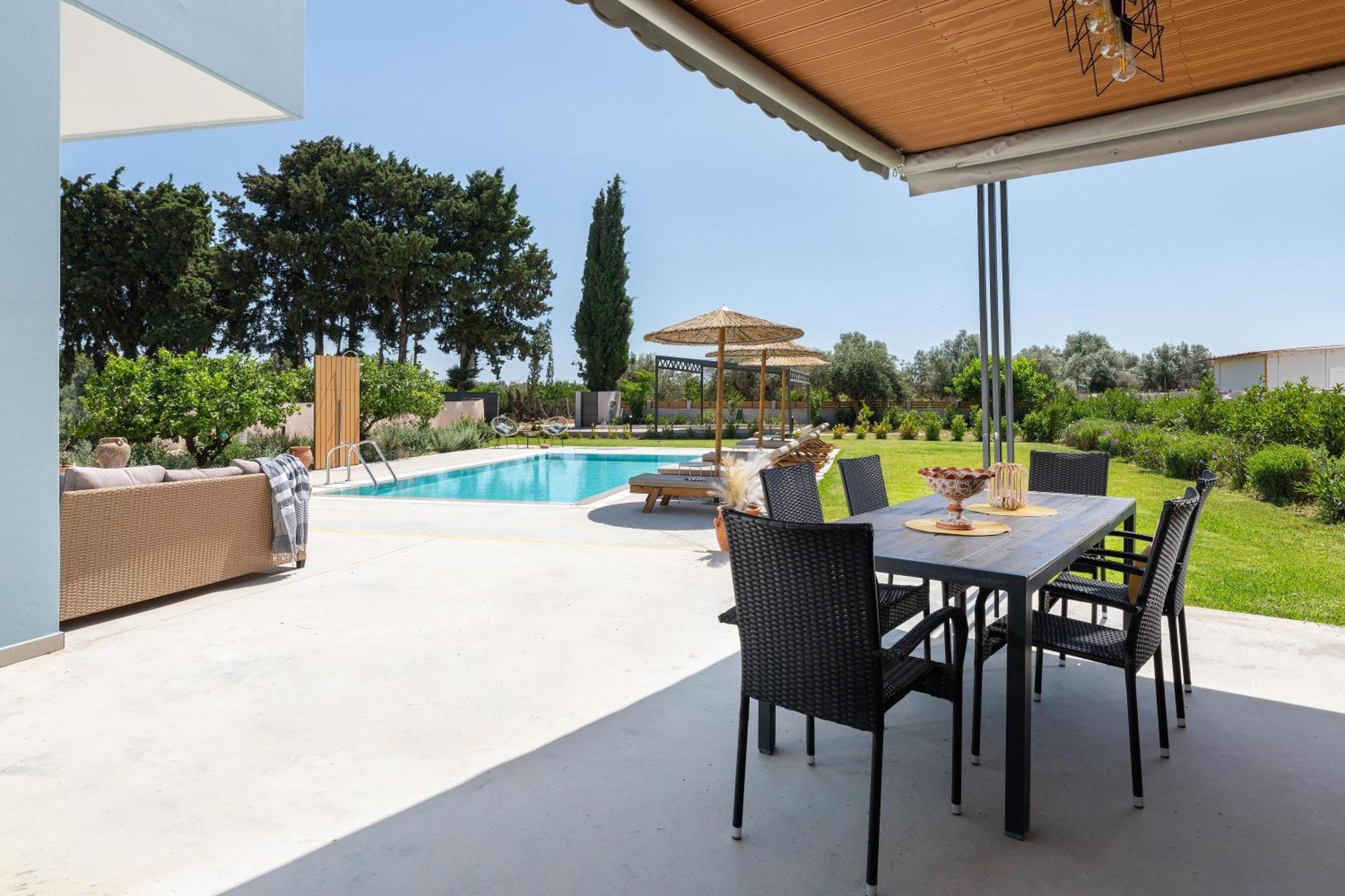 Ethria Pool Villa With Heated Jacuzzi Afando Esterno foto