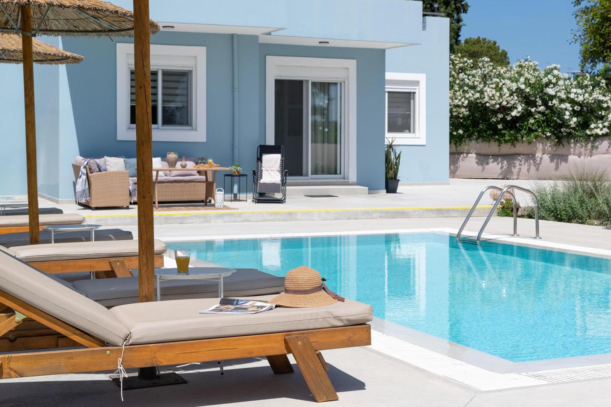 Ethria Pool Villa With Heated Jacuzzi Afando Esterno foto