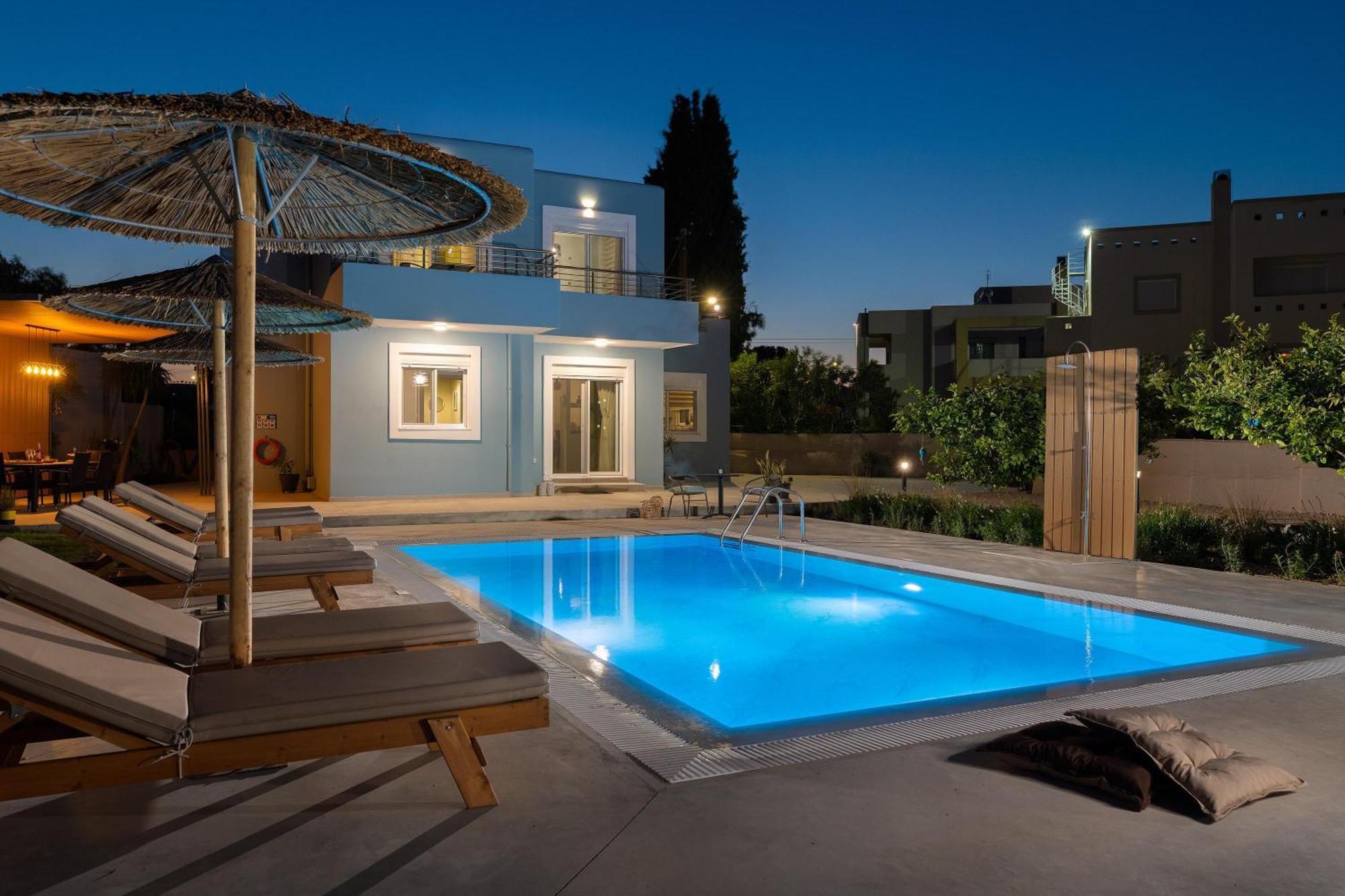 Ethria Pool Villa With Heated Jacuzzi Afando Esterno foto
